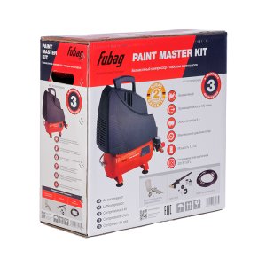 FUBAG Компрессорный набор Paint Master Kit безмасляный компрессор + 3 предмета в Челябинске фото