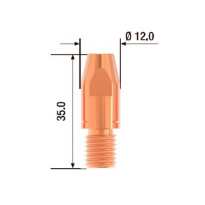 FUBAG Контактный наконечник M10х35 мм CuCrZr D=1.0 мм (25 шт.) в Челябинске фото