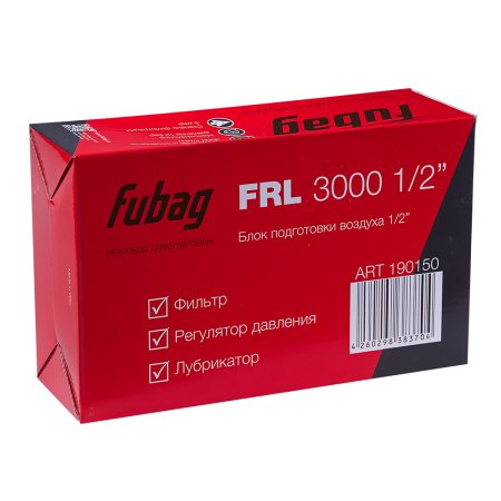FUBAG Блок подготовки воздуха FRL 3000 1/2 дюйма  в Челябинске фото