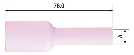 FUBAG Сопло керамическое для газовой линзы №7L ф11 FB TIG 17-18-26 (2 шт.) в Челябинске фото