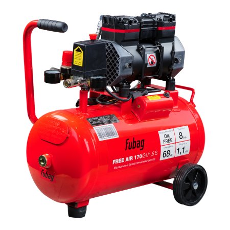 Компрессор безмасляный малошумный FUBAG Свободный Воздух (Free Air) 170/24/1.5 S в Челябинске фото