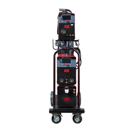 FUBAG Сварочный полуавтомат XMIG 500T DW PULSE  + Подающий механизм DRIVE XMIG DW PULSE  + Горелка FB 550W 3m  + Блок жидкостного охлаждения Cool XMIG  + Шланг-пакет 5 метров 95мм2 14 pol с жидкостным охлаждением + Тележка XM в Челябинске фото