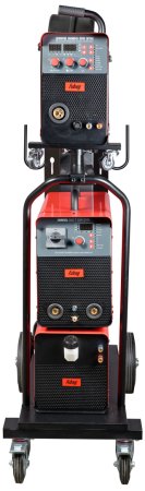 Сварочный полуавтомат INMIG 500T DW SYN + Подающий механизм DRIVE INMIG DW SYN + Шланг-пакет 5 м + Горелка FB 500 3 м + Блок жидкостного охлаждения + Тележка в Челябинске фото