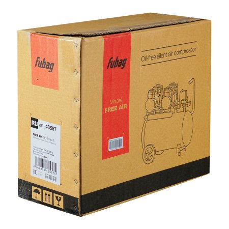 Компрессор безмасляный малошумный FUBAG Свободный Воздух (Free Air) 350/50/3.0 S в Челябинске фото