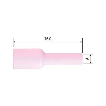 FUBAG Сопло керамическое для газовой линзы №5L ф8 FB TIG 17-18-26 (2 шт.) в Челябинске фото