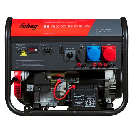 Бензиновый генератор FUBAG BS 7500 XD ES DUPLEX в Челябинске фото