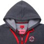 Серо-красная толстовка Fubag с капюшоном  размер M в Челябинске фото