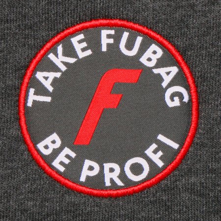 Серо-красная толстовка Fubag с капюшоном  размер M в Челябинске фото