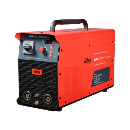 FUBAG Cварочный полуавтомат INMIG 500T DW SYN PULSE+ Подающий механизм DRIVE INMIG DW SYN PULSE  + Горелка FB 500 3m + Блок жидкостного охлаждения Cool 70 + Тележка для аппаратов  +Шланг-пакет 5 метров 70мм2 14 pol с жидкостным  охлаждением в Челябинске фото
