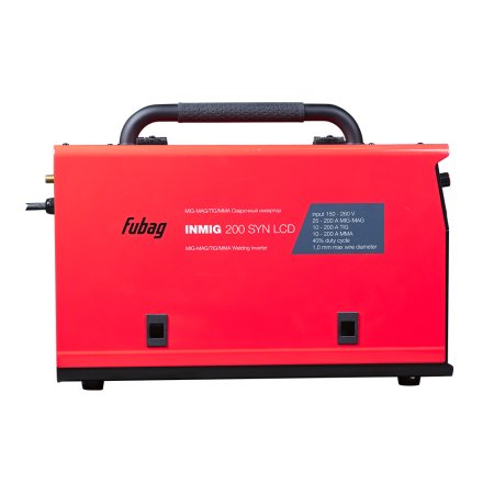 FUBAG Сварочный полуавтомат INMIG 200 SYN LCD (новый дисплей) с горелкой FB 250 3 м (FB 250 Ergo 3 м)  в Челябинске фото