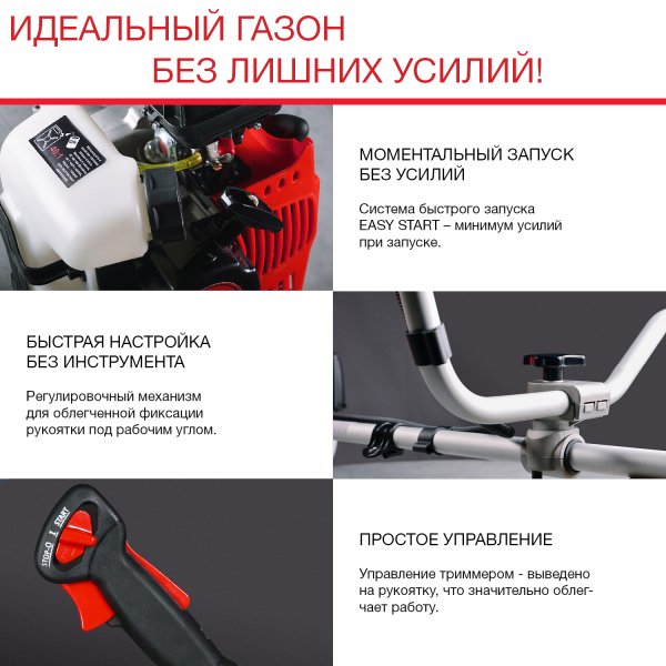 FUBAG Бензиновый триммер FPT 33 + Триммерная леска сечение витой квадрат L 130 м * 2.4 мм в ПОДАРОК в Челябинске фото