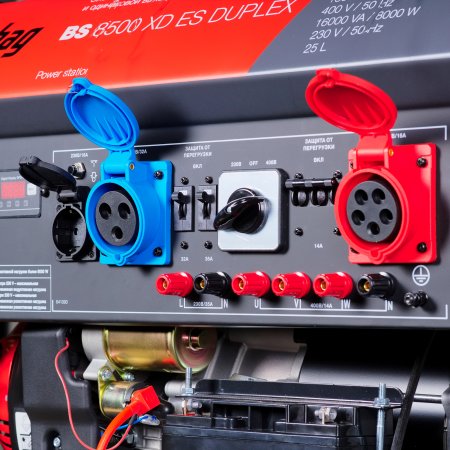 Бензиновый генератор FUBAG BS 8500 XD ES DUPLEX для одно и трехфазного режимов работы в Челябинске фото