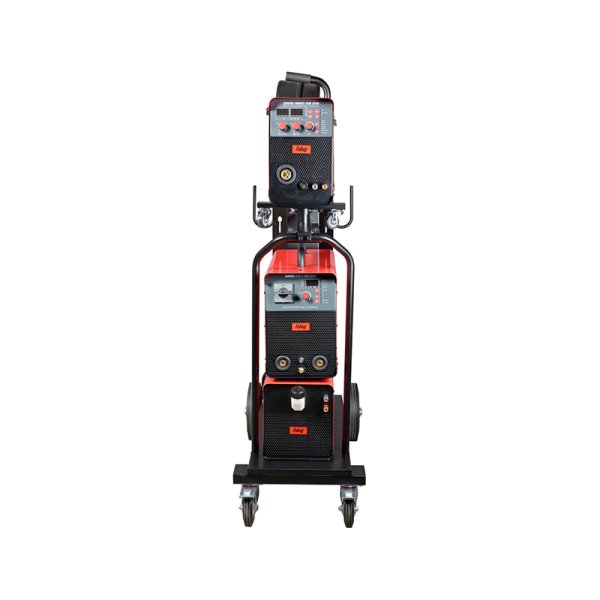 FUBAG Cварочный полуавтомат INMIG 500T DW SYN + Подающий механизм DRIVE INMIG DW SYN +Шланг-пакет 5 метров 70мм2 14 pol с жидкостным охлаждением для INMIG 500T DW SYN + Горелка FB 500 3m + Блок жидкостного охлаждения Cool 70 + Тележка для аппаратов в Челябинске фото