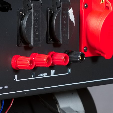 Бензиновый генератор FUBAG BS 8000 DA ES (трехфазный) с электростартером и коннектором автоматики в Челябинске фото