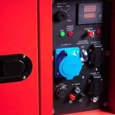 FUBAG Дизельный генератор с электростартером и коннектором автоматики DS 6500 AC ES (кожух) в Челябинске фото