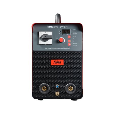 FUBAG Cварочный полуавтомат INMIG 500T DW SYN + Подающий механизм DRIVE INMIG DW SYN +Шланг-пакет 5 метров 70мм2 14 pol с жидкостным охлаждением для INMIG 500T DW SYN + Горелка FB 500 3m + Блок жидкостного охлаждения Cool 70 + Тележка для аппаратов в Челябинске фото