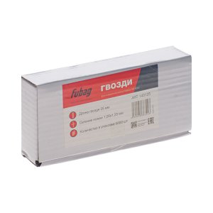 FUBAG Гвозди для SN4050 (1.05х1.25, 25мм, 5000 шт) в Челябинске фото