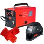 FUBAG Сварочный полуавтомат IRMIG 208 SYN PLUS (31447) + Маска сварщика Хамелеон IR 9-13N S (38072) + Сварочные краги на подкладке красные FWGN 10R (641180) в Челябинске фото