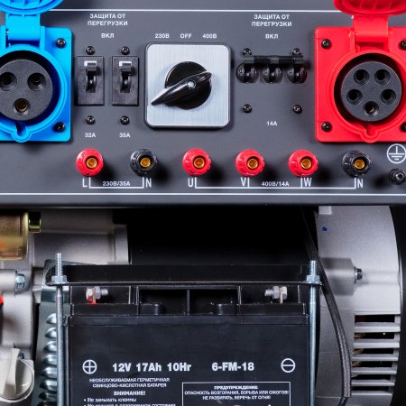 Бензиновый генератор FUBAG BS 8500 XD ES DUPLEX для одно и трехфазного режимов работы в Челябинске фото