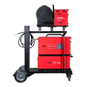 FUBAG Сварочный полуавтомат XMIG 500T DW PULSE  + Подающий механизм DRIVE XMIG DW PULSE  + Горелка FB 550W 3m  + Блок жидкостного охлаждения Cool XMIG  + Шланг-пакет 5 метров 95мм2 14 pol с жидкостным охлаждением + Тележка XM в Челябинске фото